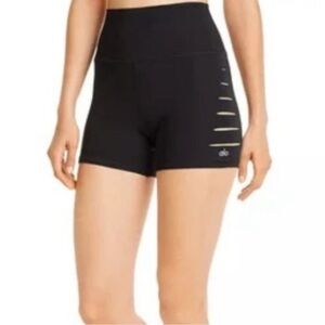 Alo Yoga shorts with cut out sides